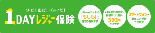 1DAYレジャー保険
